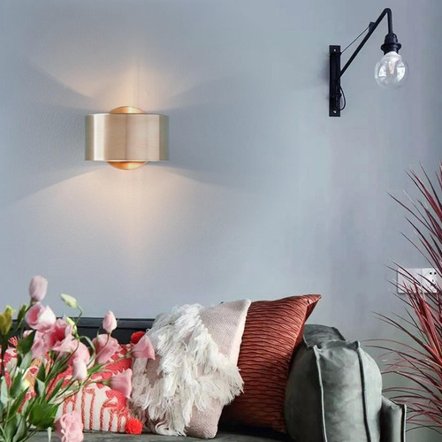 Luz De Pared Minimalista Lámpara De Pared Con Iluminación
