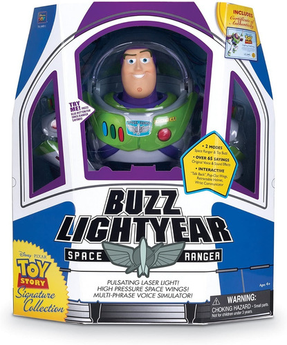 Buzz Lightyear Interactivo 55 Frases En Español Coleccion