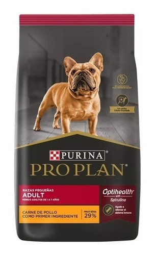 Alimento Pro Plan Optihealth Perro Adulto Raza Pequeña3kg