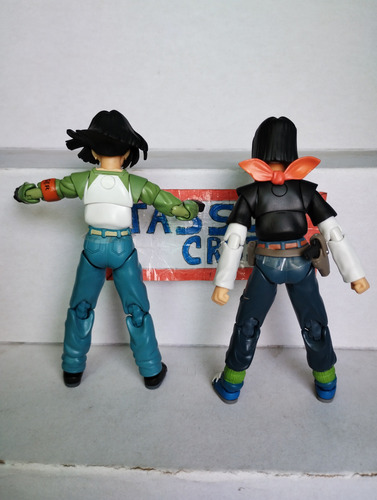 Dragón Ball Z Androide #17 Figura Articulada. (Usado)