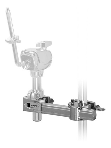 Mapex Soporte Clamp 2 Bocas Sin Angulo Tramo Largo Mc910 Musicapilar