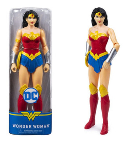 Muñeco Figura Dc 30 Cm Articulado Heroe Mujer Maravilla