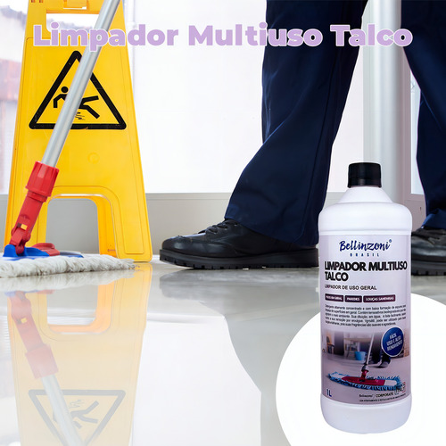 Limpador Concentrado Multiuso Talco Bellinzoni 1l