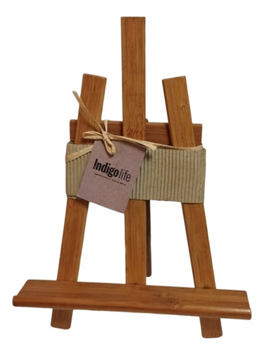 Caballete De Pino De Mesa Marca Indigo Life Mide 35cm Alto