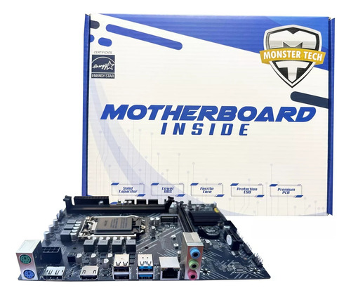 Placa Base H510 Board Tarjeta Madre Lga1200 12xx Intel Ddr4