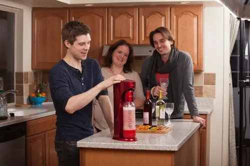 Drinkmate Máquina Para Hacer Bebidas Con Gas Color Rojo