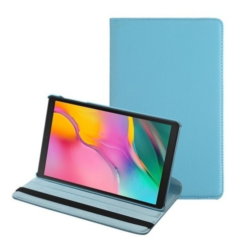 Funda Samsung Tab A 10.1 Giratoria 360 Símil Cuero T510/t515