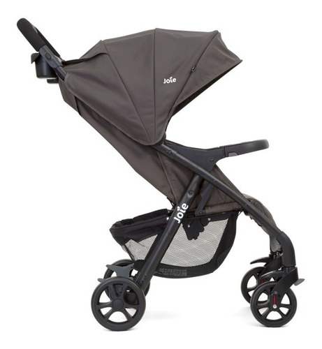 Cochecito de paseo Joie Muze travel system dark pewter con chasis color negro