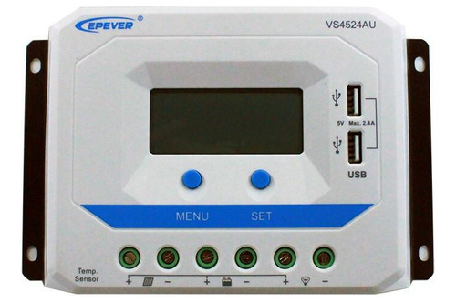 Controlador De Carga Vs4524au 45a 12/24v