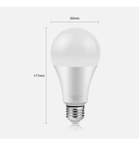 Imagen 9 de 9 de 2 Ampolletas Inteligentes Homekit, Alexa & Google Home
