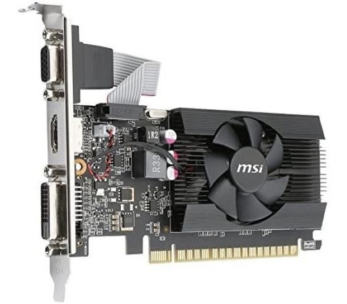 Imagen 4 de 4 de Tarjeta De Video Msi Geforce Gt710 2gb Ddr3 Low Profile