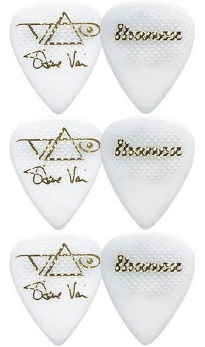 Pack De 6 Uñetas Ibanez B1000sv Rwh Steve Vai Blanco