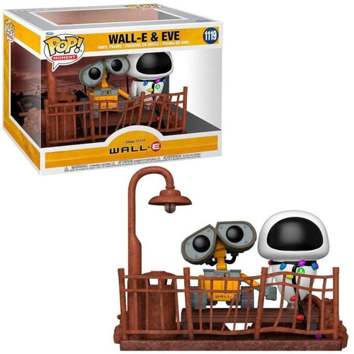 Imagen 2 de 3 de Funko Pop Disney Wall-e: Wall-e Y Eve