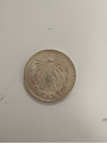 Moneda Plata Ley 0.720 Entre 1920 Y 1945 En México 