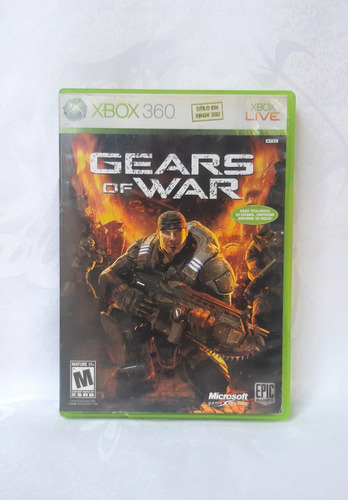Gears Of War Xbox 360 Español Latino Físico Usado