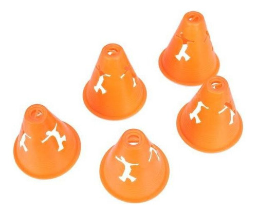 Cones De Slalom De 20 Peças Para Treino De Skate