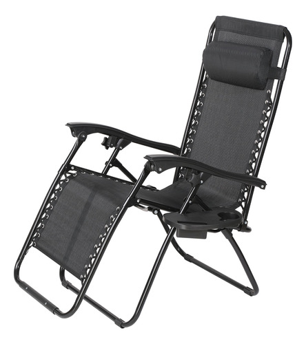 Reposera Plegable Silla Playa Jardin Gravedad 0 Reclinable