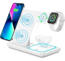 Comprar Base De Carga Inalámbrica 3 En 1 Celulares Aidpods, Watch