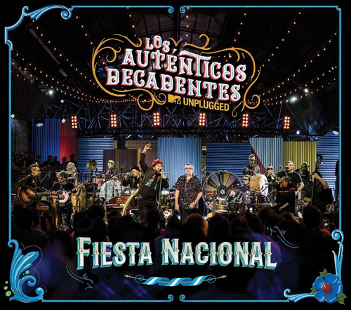 Autenticos Decadentes Fiesta Nacional Cd Dvd Sellado / Kktus