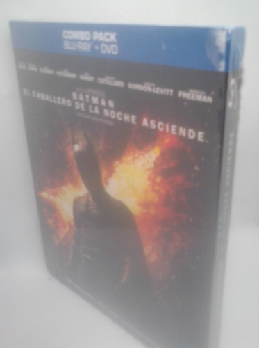 Batman El Caballero De La Noche Asciende / Bluray Dvd / New