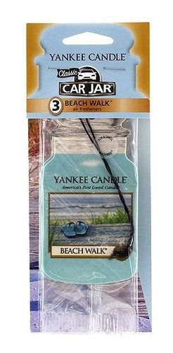 Ambientadores Para Autos Yankee Candle Beach Walk Car Jar Ai