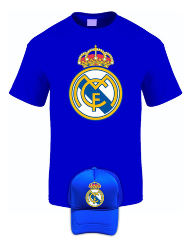 Camiseta Real Madrid Obsequio Gorra Trucker Exclusiva