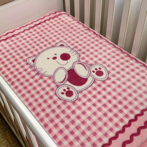 Cobertor Infantil Bebê Raschel Le Petit 0,90x1,10m Corttex