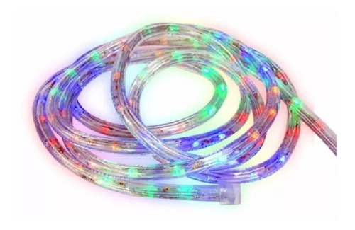 Pack 2 Manguera Led De 8 + 8 Mts Multicolor 8 Secuencias