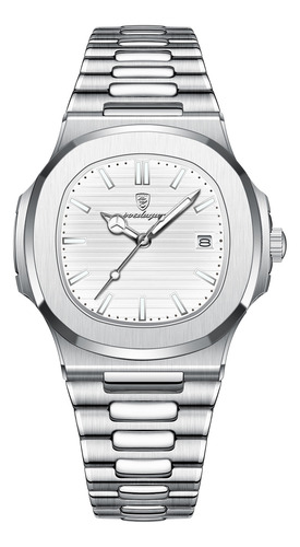 Reloj De Cuarzo Impermeable Poedagar 613 Para Hombre