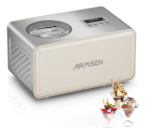 Máquina Para Hacer Helados Airmsen Electric, Autoenfriable,