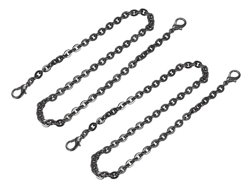 Uxcell Purse Chain Strap, 2pcs 24 X0.22  Flat Chain Strap Ha