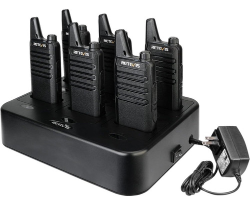 Walkie Talkies Retevis Rt22 Incluye 6 Equipos