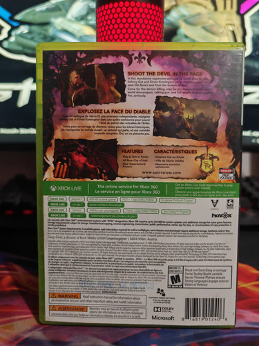 Saints Row: Gat Out Of Hell Xbox 360 (Reacondicionado)