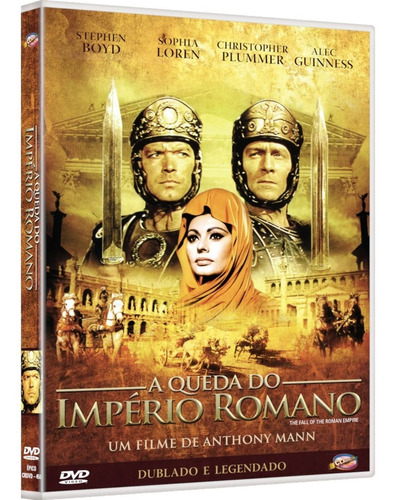 Dvd A Queda Do Imperio Romano - Classicline - Bonellihq H21