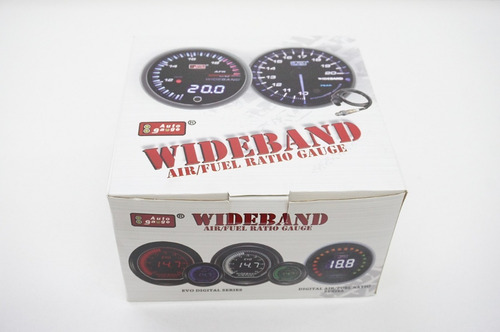 Reloj Wideband Medidor Mezcla Evo Wg Autogauge Biocartuning