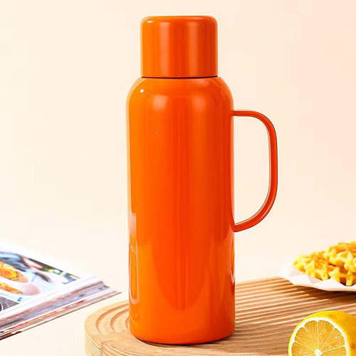 H, Hervidor Agua Con Aislamiento Al VacĂo, Taza Naranja