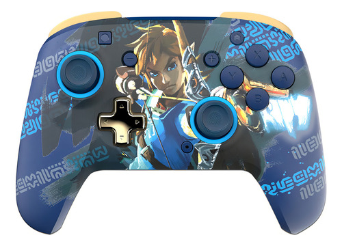 Control Inalámbrico Switch Link Hero Rematch Glow Recargable
