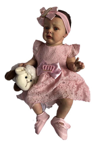 Boneca Bebe Reborn By Baby Dolls Molde Chloe Versao 2
