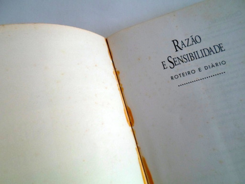 Razão E Sensibilidade - Roteiro E Diário, De Emma Thompson