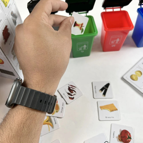 Juego Didáctico Para Clasificar Basura Nivel 4
