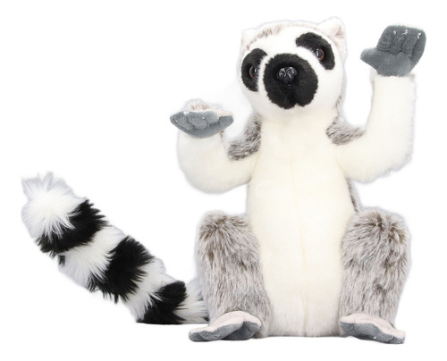 Juguete De Peluche Con Forma De Lémur, Suave Y Encantador, D