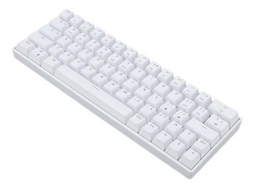 Teclado Mecánico Para Juegos De 64 Teclas Inalámbrico 2.4g B