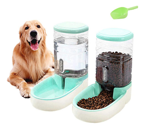 Meikuler Pet Auto Feeder 3.8 L, Alimentador De Alimentos Y D