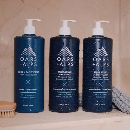 Shampoo Masculino Sem Sulfato Oars + Alps, Infundido Com Ext