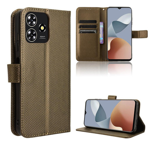 //funda Para Zte Axon 50 Lite Funda Magnética Tipo Cartera Y T