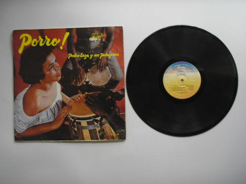 Lp Vinilo Pedro Laza Y Sus Pelayeros Porros Colombia 1974