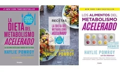 Las recetas de la dieta del metabolismo acelerado, de Haylie Pomrey.  Editorial Grijalbo, tapa blanda en español, 2018 | MercadoLibre