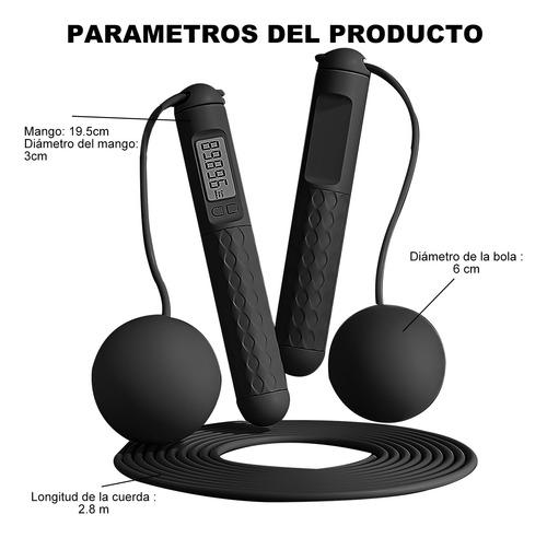 Cuerda Para Saltar Con Peso,ejercicio En Casa,cuerda