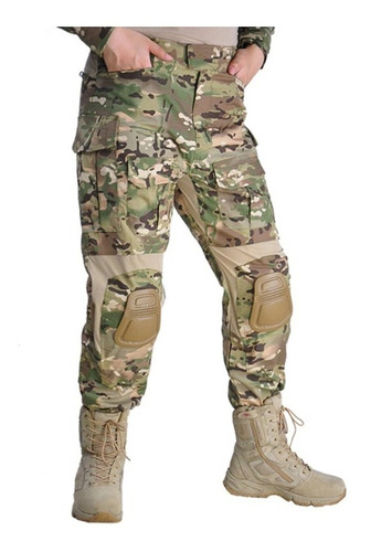 Pantalon Uniforme Militar Tactico Multicam Rip Stop Importad