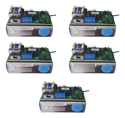 Central Placa Motor Portão Ppa Rossi Garen Rcg Univers Kit 5